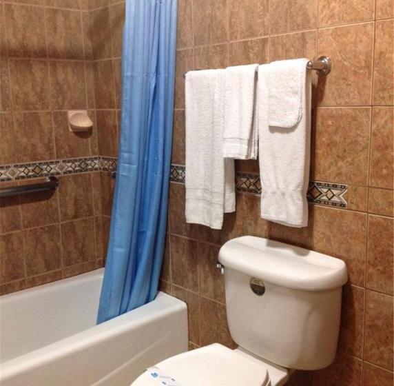 带大床的标准间, Walls Motel Long Beach