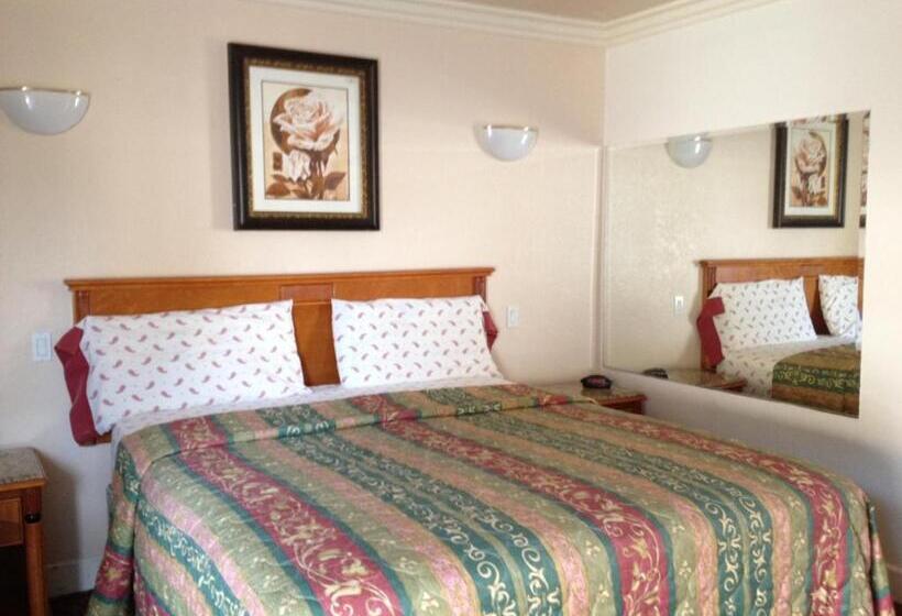 غرفة قياسية فردية لذوى الإحتياجات الخاصة, Walls Motel Long Beach