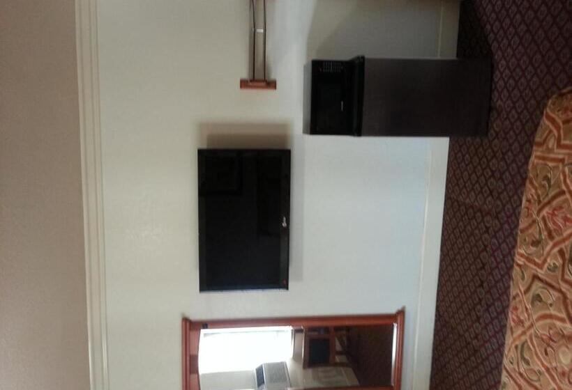 带大床的标准间, Walls Motel Long Beach