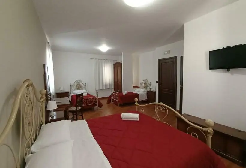 景色の見えるスタンダード４人部屋, Città Dei Templi Guesthouse