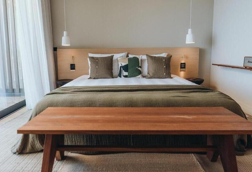 חדר סטנדרט עם מרפסת ונוף לגינה, Maslina Resort