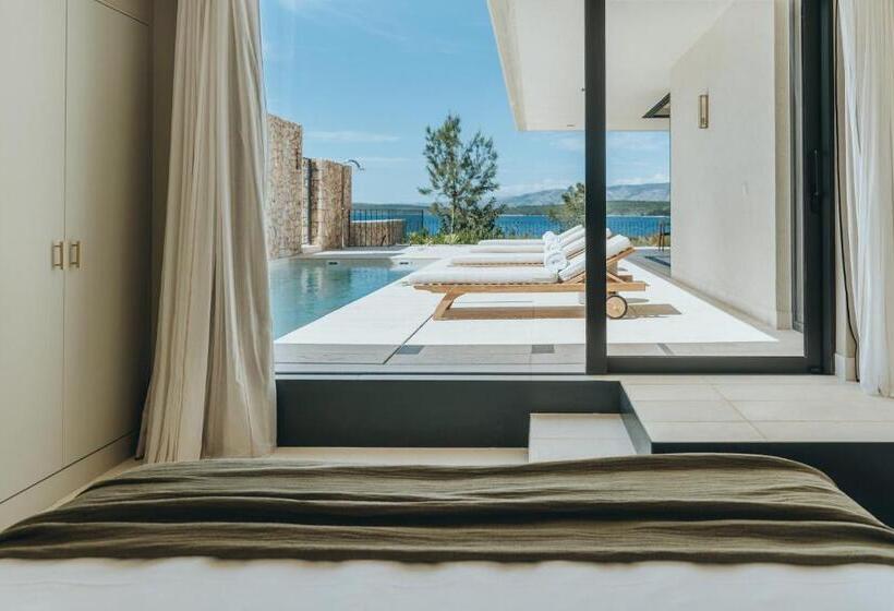 וילת חדר שינה 1 עם נוף לים, Maslina Resort