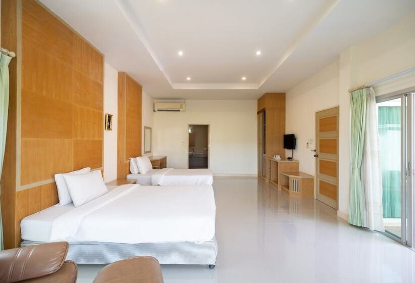 침실 2개 주택, Thara Cholapruek Resort