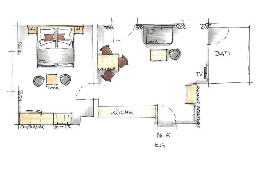 Апартаменты 1 Спальня, Haus Mariandl