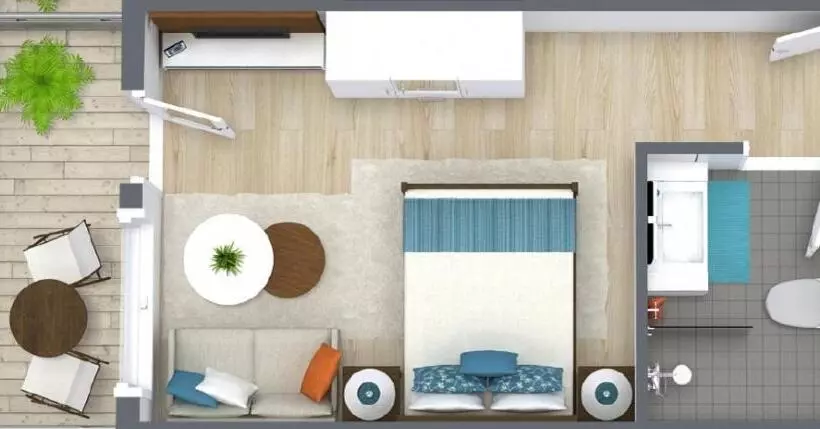 Habitació Deluxe amb Balcó, Das Alpspitz