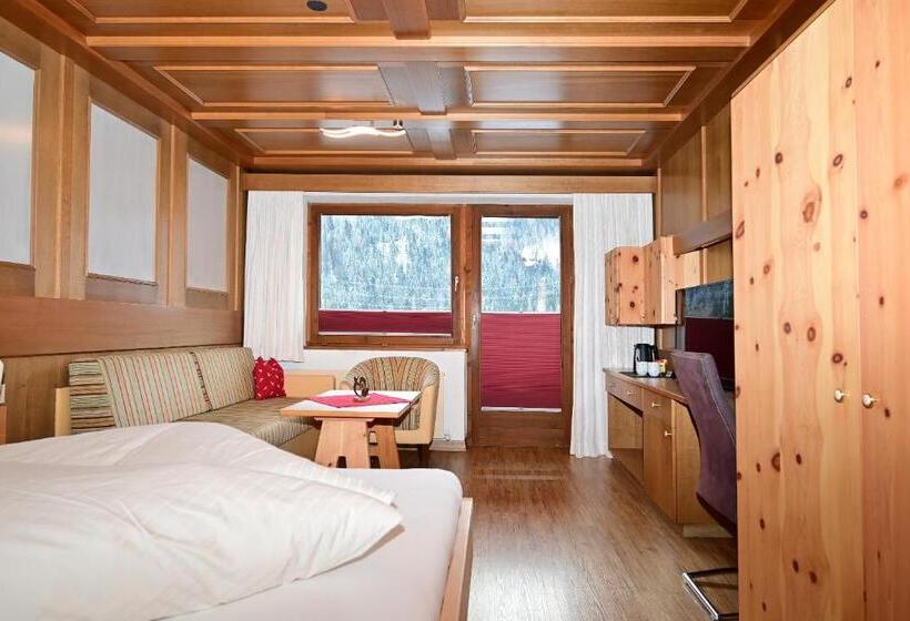 غرفة ديلوكس مزودة بشرفة, Das Alpspitz