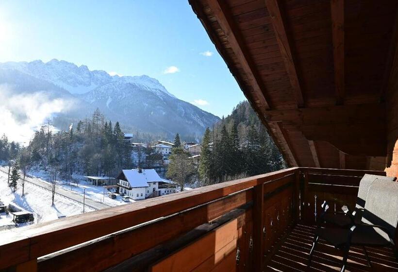 شقة ديلوكس غرفة واحدة, Das Alpspitz