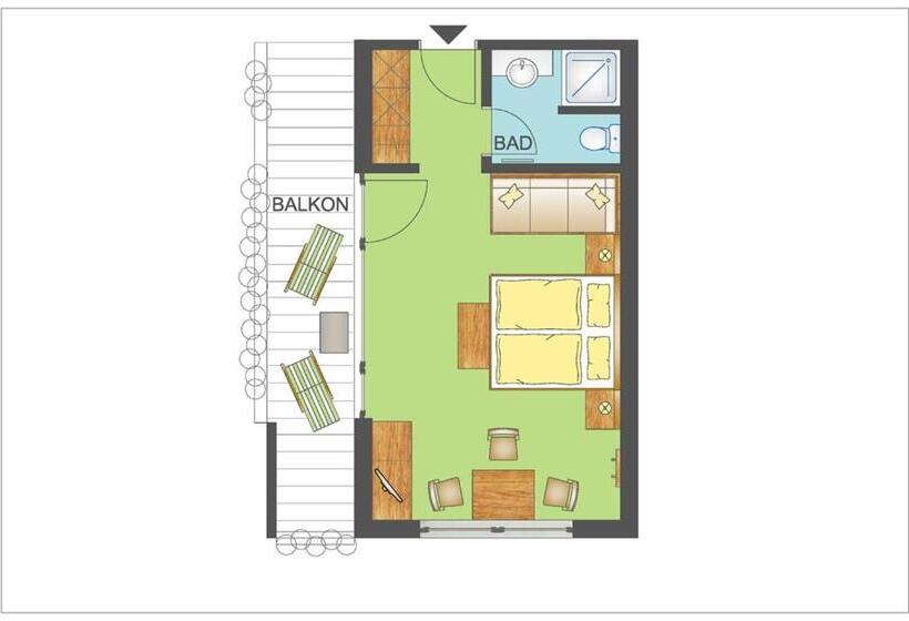 标准间, Gästehaus Rottenspacher