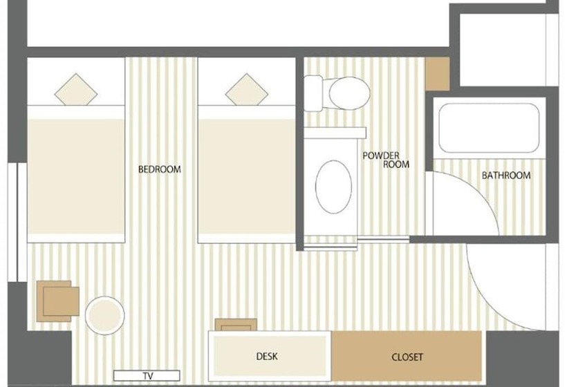 Quarto Estandar, Seabreeze Coral