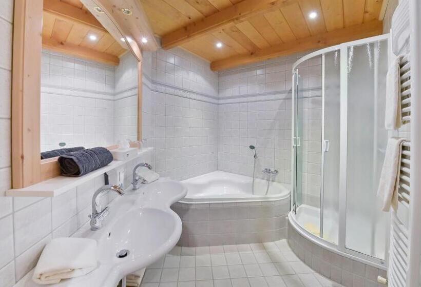 침실 1개 복층 룸, Alpenhotel Wanderniki
