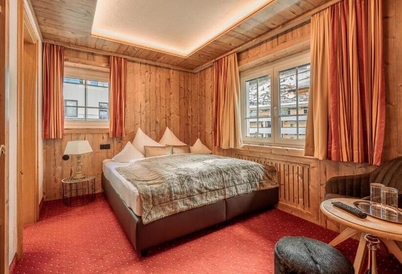 اتاق استاندارد با چشمانداز کوهستان, Fortuna Apart Hotel B&b