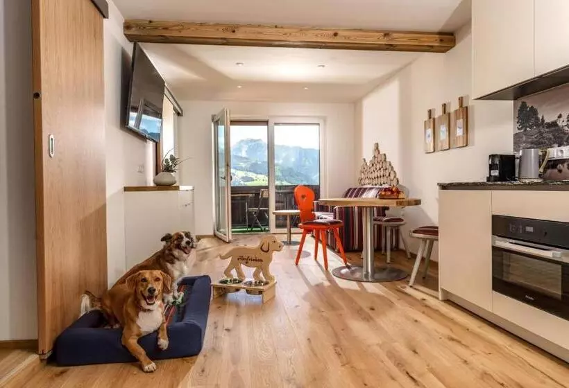景色の見える一ベッドルームアパートメント, Almfrieden Hotel & Romantikchalet