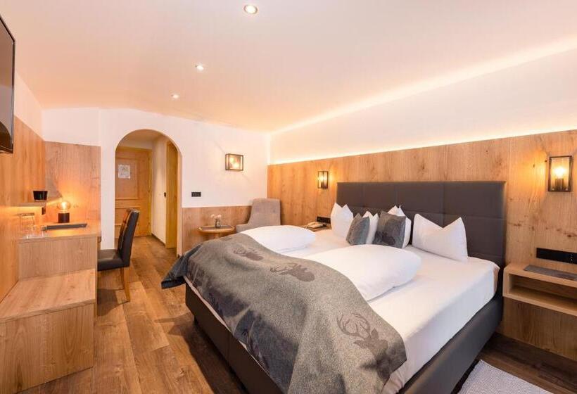 バルコニー付きデラックスルーム, Alphof Stubaital