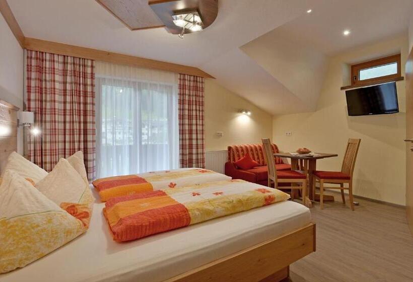 Апартаменты 2 Спальни с Балконом, Haus Bergfriede