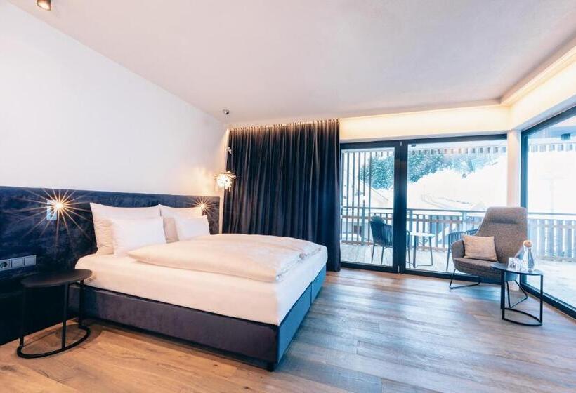 스탠다드 발코니 룸, Zillergrundrock Luxury Mountain Resort
