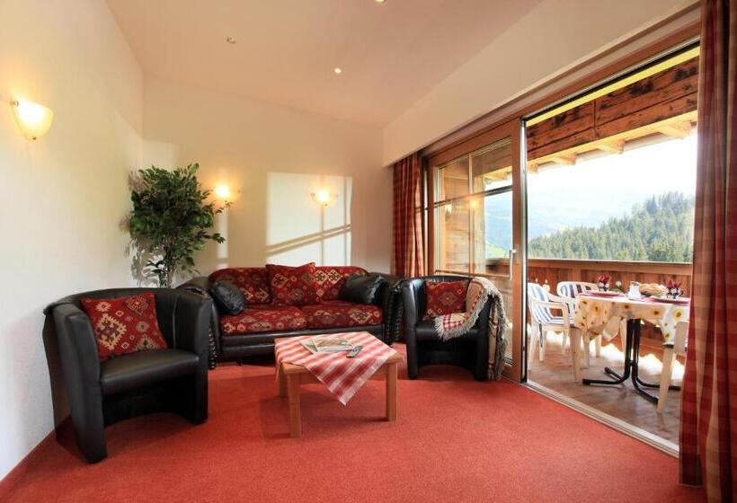 景色の見える一ベッドルームアパートメント, Gasthaus Obergaisberg