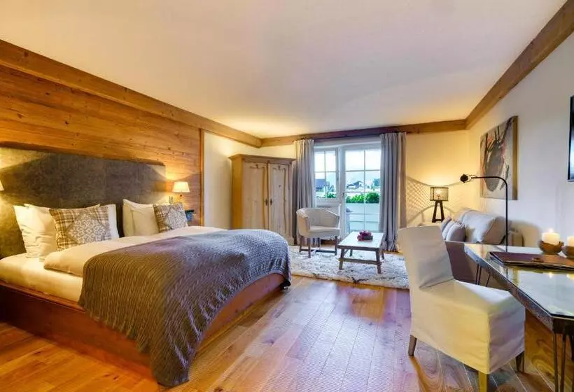 テラス付きスタンダードルーム, Posthotel Achenkirch Resort And Spa Adults Only