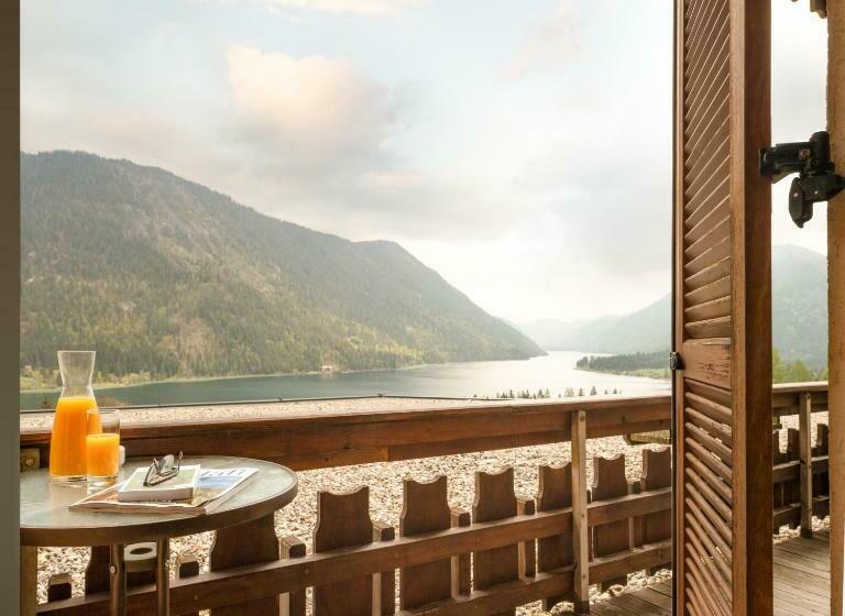 标准间带湖景, Nagglerhof Am Weissensee