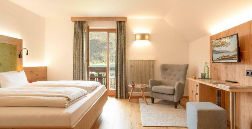 标准间带湖景, Nagglerhof Am Weissensee