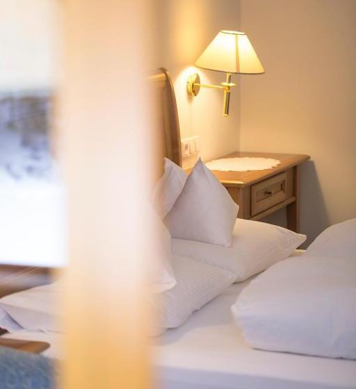 Superior room with lake view, Parkhotel Tristachersee