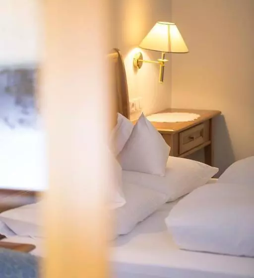 Superior room with lake view, Parkhotel Tristachersee
