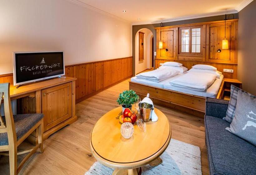 غرفة سوبيريور, Fischerwirt Natur Waldspa