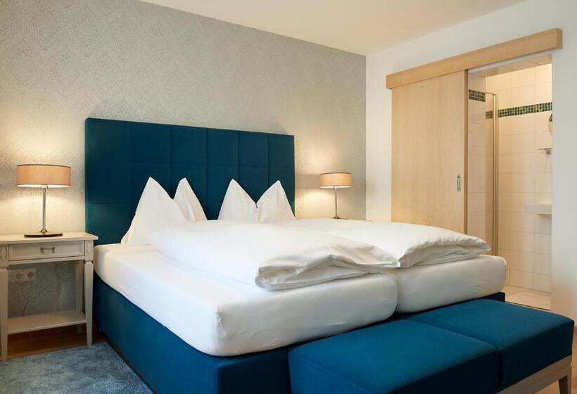 חדר סטנדרט, Gasthof Hametner Mit Innviertlerhof Mit Direktem Zugang Zur Therme Mediterrana Durch Unseren Garten!