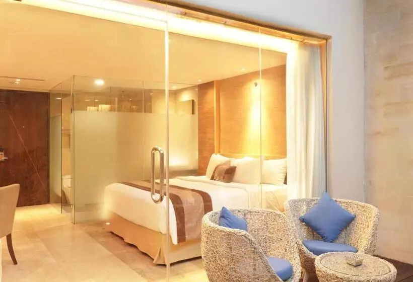テラス付スーペリアルーム, De Vins Sky Hotel Seminyak