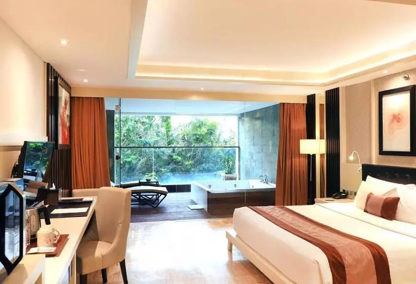 ハイドロマッサージバス付きスイート, De Vins Sky Hotel Seminyak