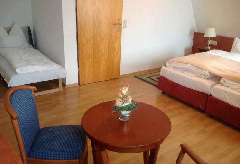 חדר סטנדרט לשלושה, Pension Altstadt Garni