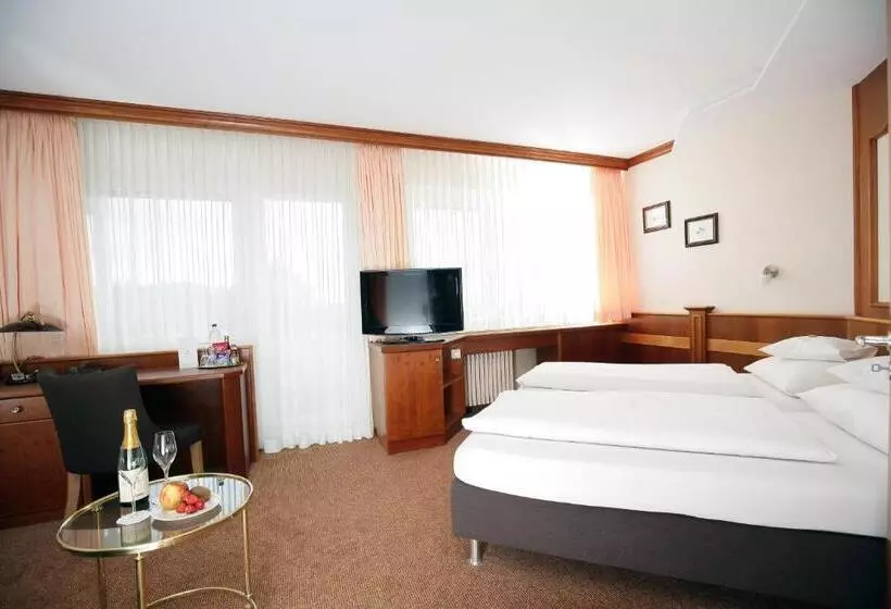 スーペリアシングルルーム, Badhotel Restaurant Stauferland