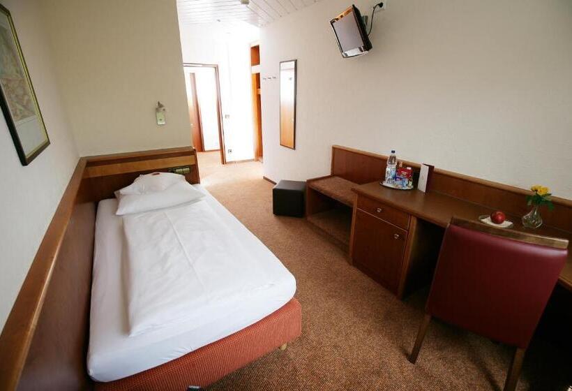 エコノミーシングルルーム, Badhotel Restaurant Stauferland