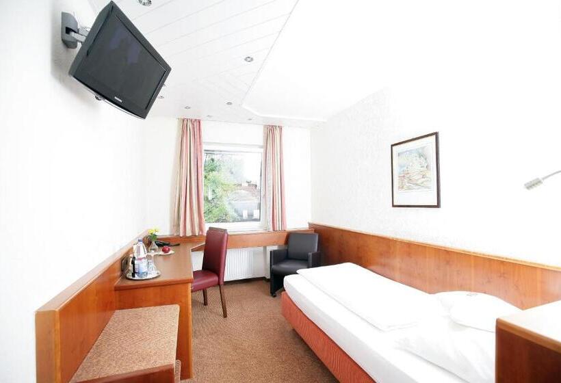 エコノミーシングルルーム, Badhotel Restaurant Stauferland