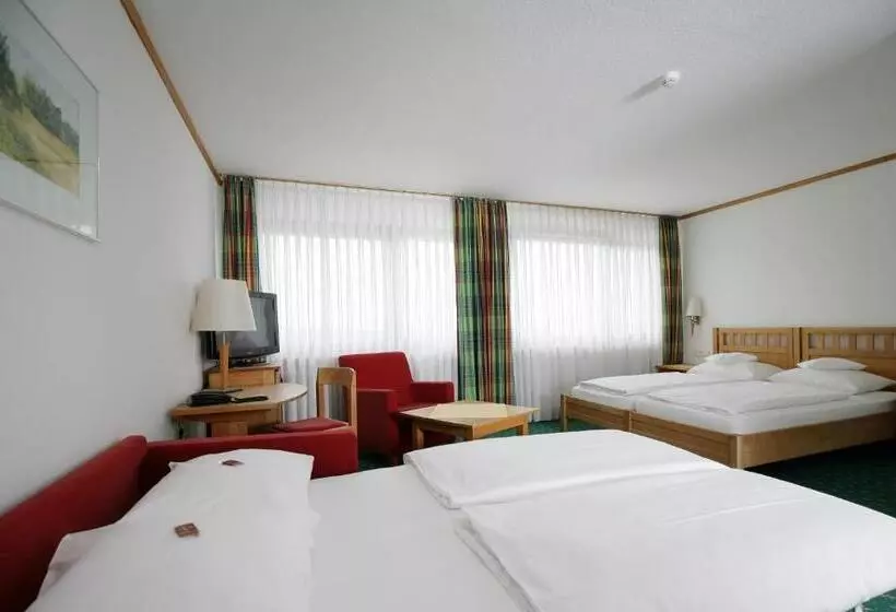 スタンダード４人部屋, Badhotel Restaurant Stauferland