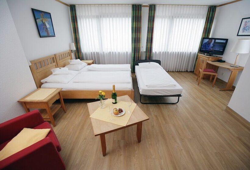 스탠다드 트리플 룸, Badhotel Restaurant Stauferland
