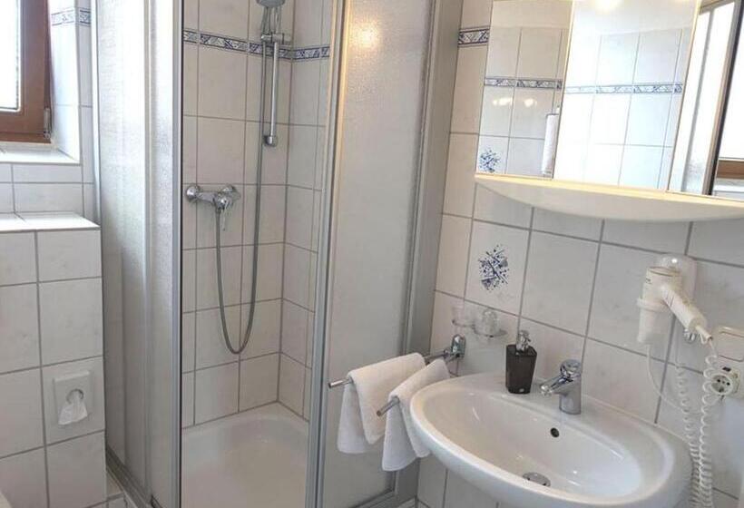 Quarto standart com varanda, Gasthaus Krone