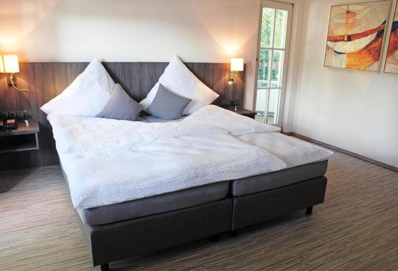 Quarto Estandar Individual com Sacada, Krone überlingen Am Ried