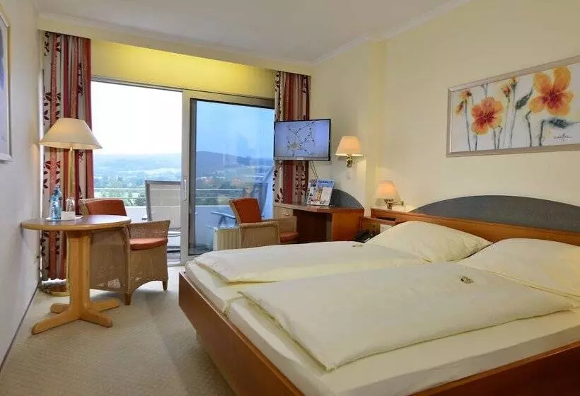 اتاق استاندارد با چشم‌انداز, Trip Inn Landhotel Badsoden Salmünster