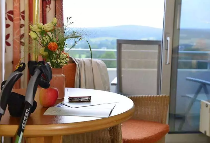 اتاق استاندارد با چشم‌انداز, Trip Inn Landhotel Badsoden Salmünster