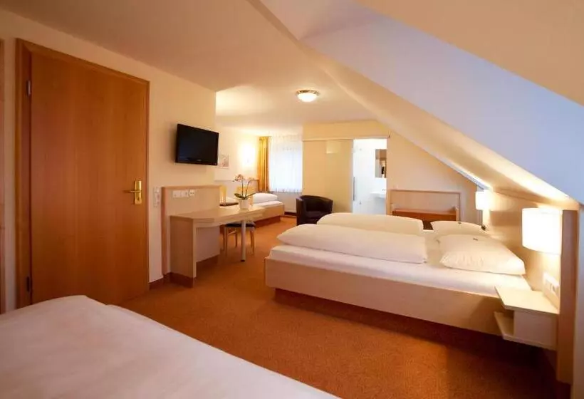 اتاق استاندارد چهار تخته, Landhotel Huberhof