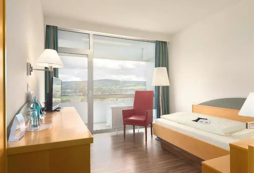 اتاق استاندارد یک تخته با چشم‌انداز, Trip Inn Landhotel Badsoden Salmünster