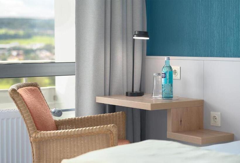 חדר סטנדרט יחיד עם נוף, Trip Inn Landhotel Badsoden Salmünster