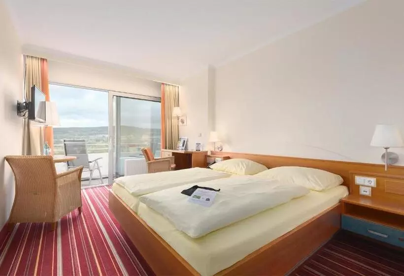 اتاق استاندارد با چشم‌انداز, Trip Inn Landhotel Badsoden Salmünster