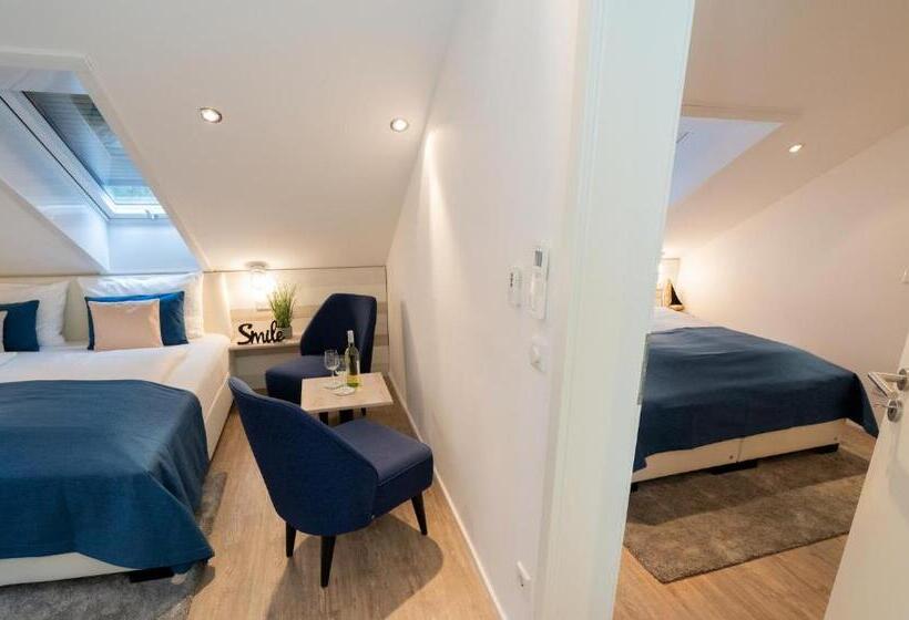 4인용 수피리어 룸, Gästehaus An Der Sempt   Wohlfühlen Auf Dem Lande