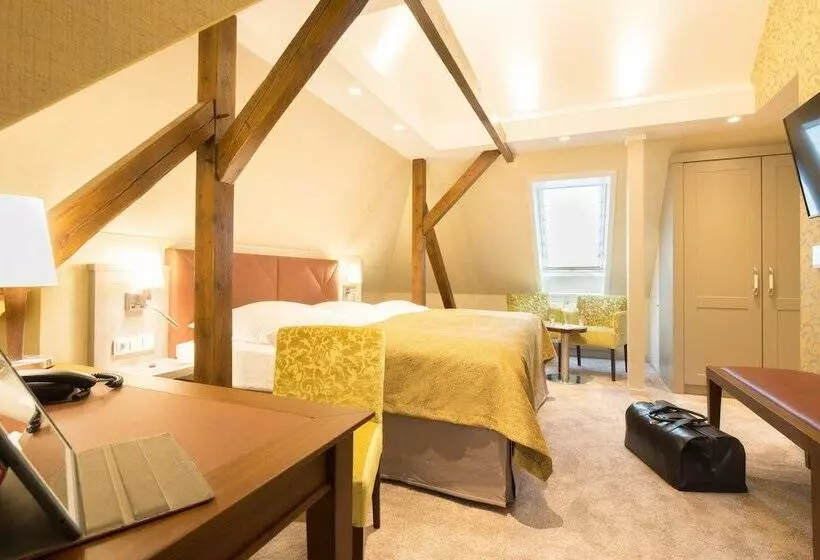 Deluxe-huone, Parkhotel Güldene Berge