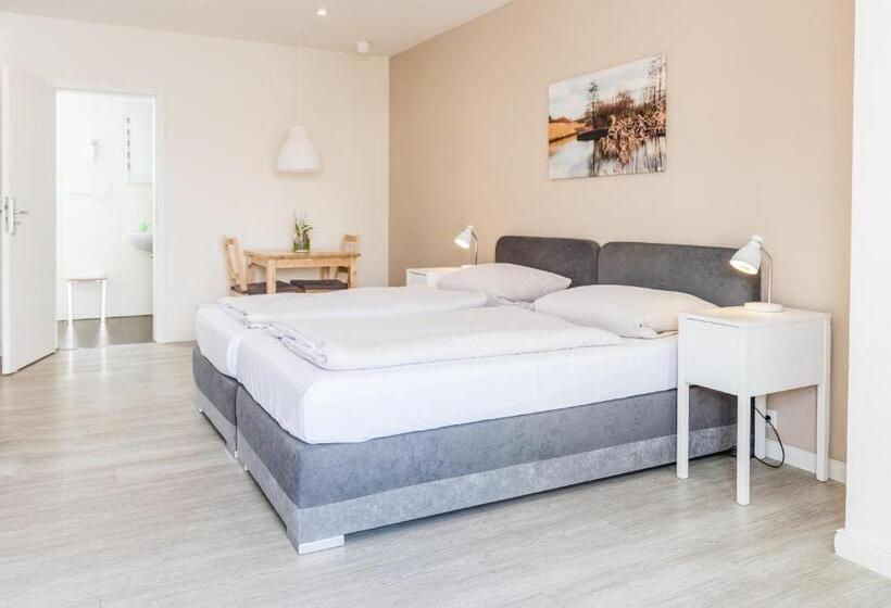 شقة غرفة واحدة, Schäfers Hotel, Self Check In, Cafe Am