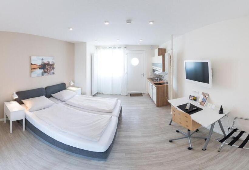 شقة غرفة واحدة, Schäfers Hotel, Self Check In, Cafe Am