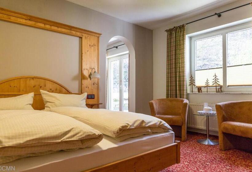 침실 1개 테라스 아파트, Landhotel Baumwipfel