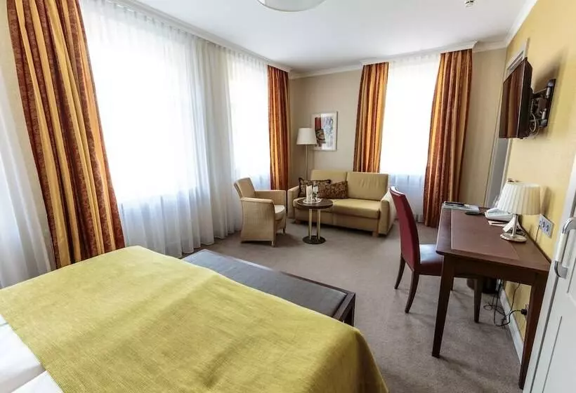 Deluxe-huone, Parkhotel Güldene Berge