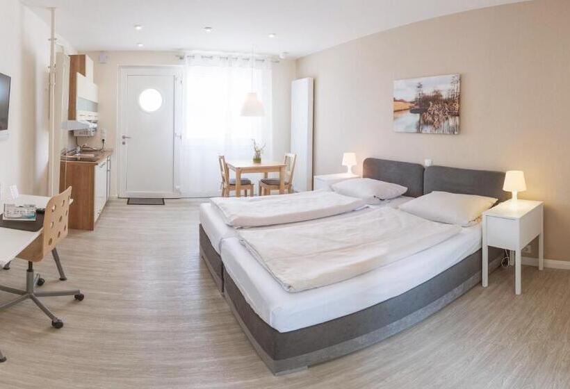 شقة غرفة واحدة, Schäfers Hotel, Self Check In, Cafe Am